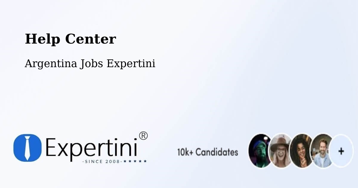 Help Center – Margarita Belén - Argentina Jobs Expertini